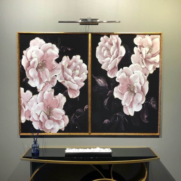 ARMA-1021 Modern Çerçeveli 2'li Cam Tablo